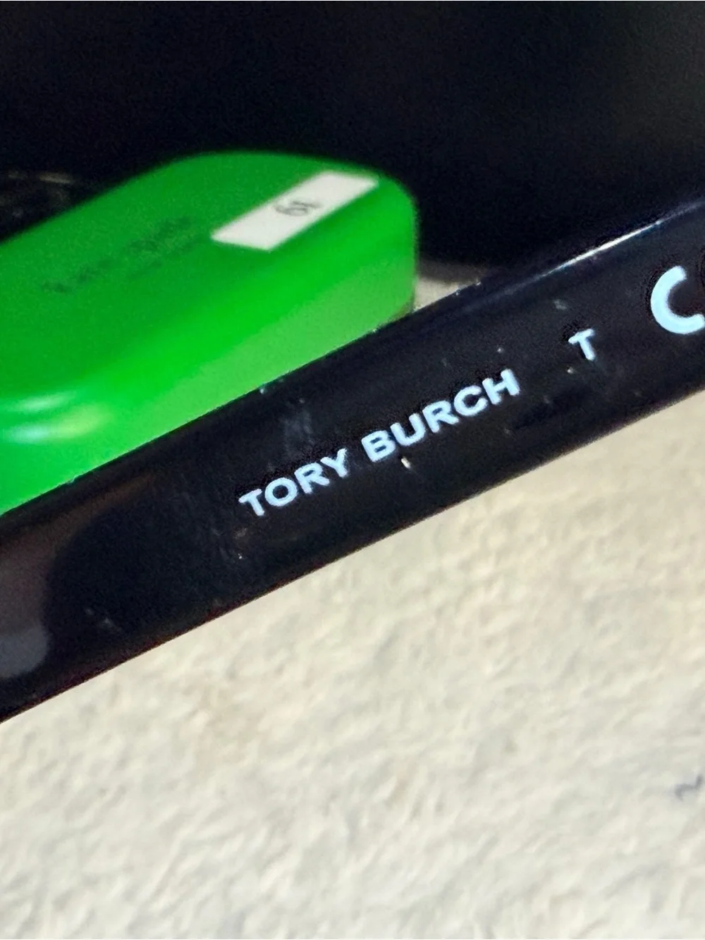 62. NEW Tory Burch Black Frame Sunglasses with Gray Lenses - Cat-Eye Style